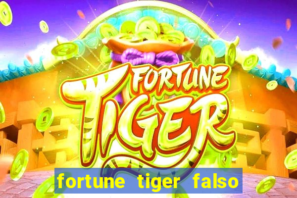 fortune tiger falso para brincar